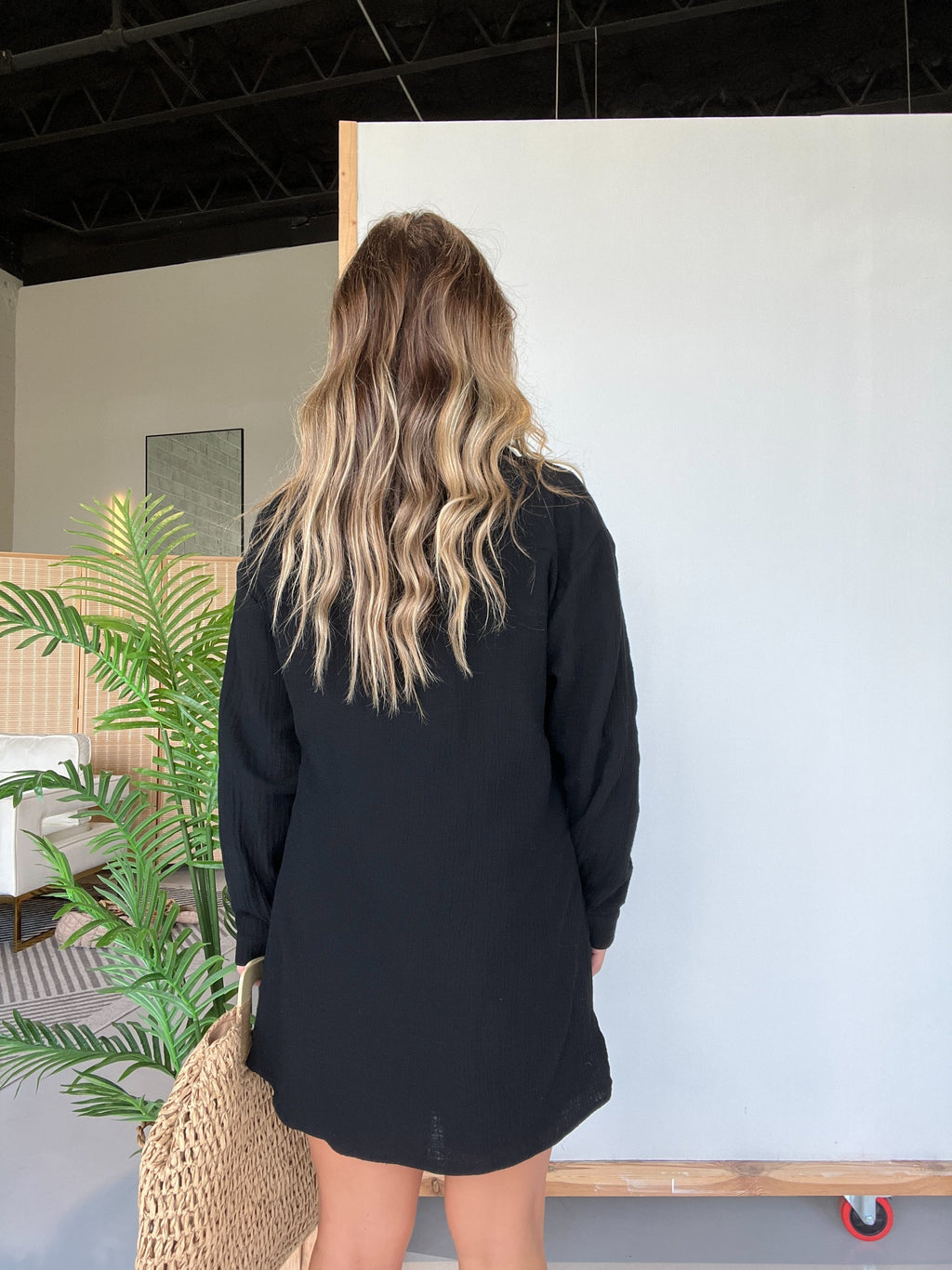 Barcelona Breeze Gauze Romper Dress