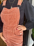 Women's Ripped Overalls Jumpsuit