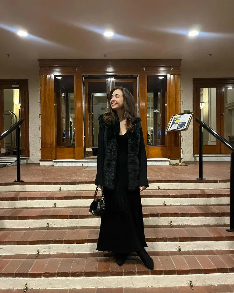 Fall New Sleeved Knit Midi Dress