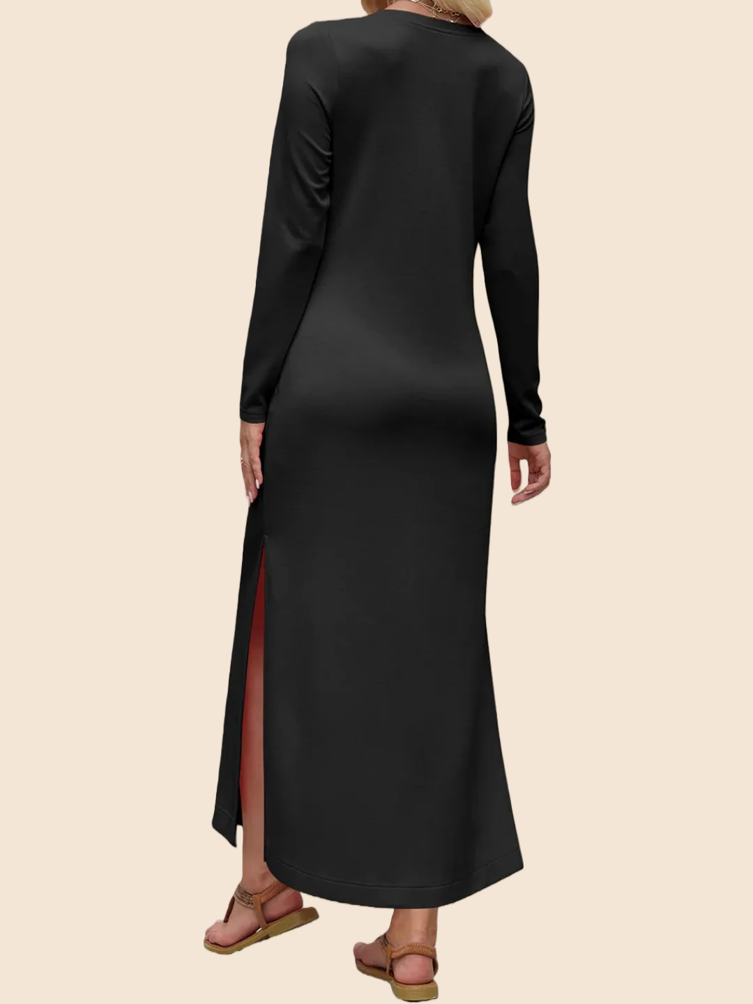 Women's Loose Split Flowy Maxi Dress