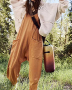 New Wide Leg Jumpsuit with Pockets