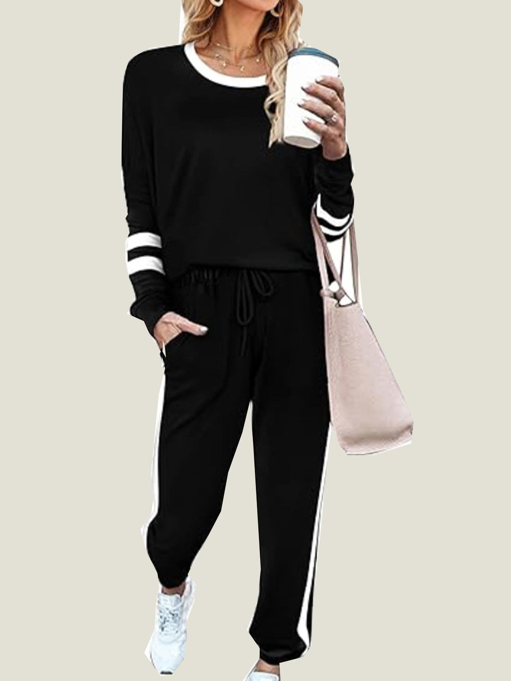 Women's 2 Piece Drawstring Cozy Set